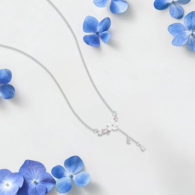 BLANK IN BLANK Zircon Necklaces Women's Bestie Girlfriend Couple Birthday Gift Girl-3