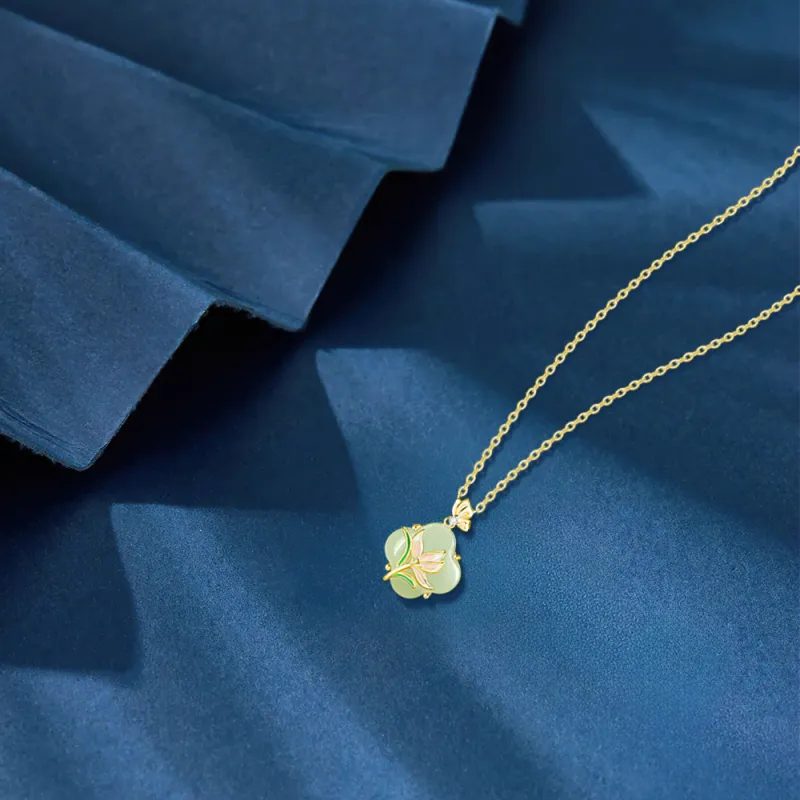BLANK IN BLANK Zircon Necklaces Women's-4