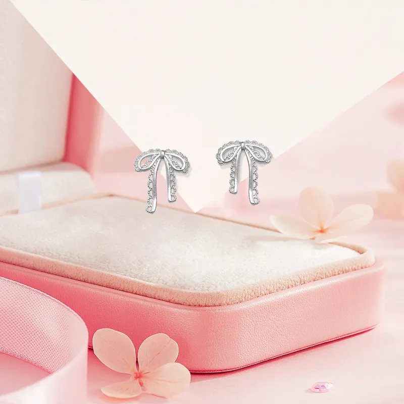 BLANK IN BLANK S925 Silver Stud Earrings Women's-1
