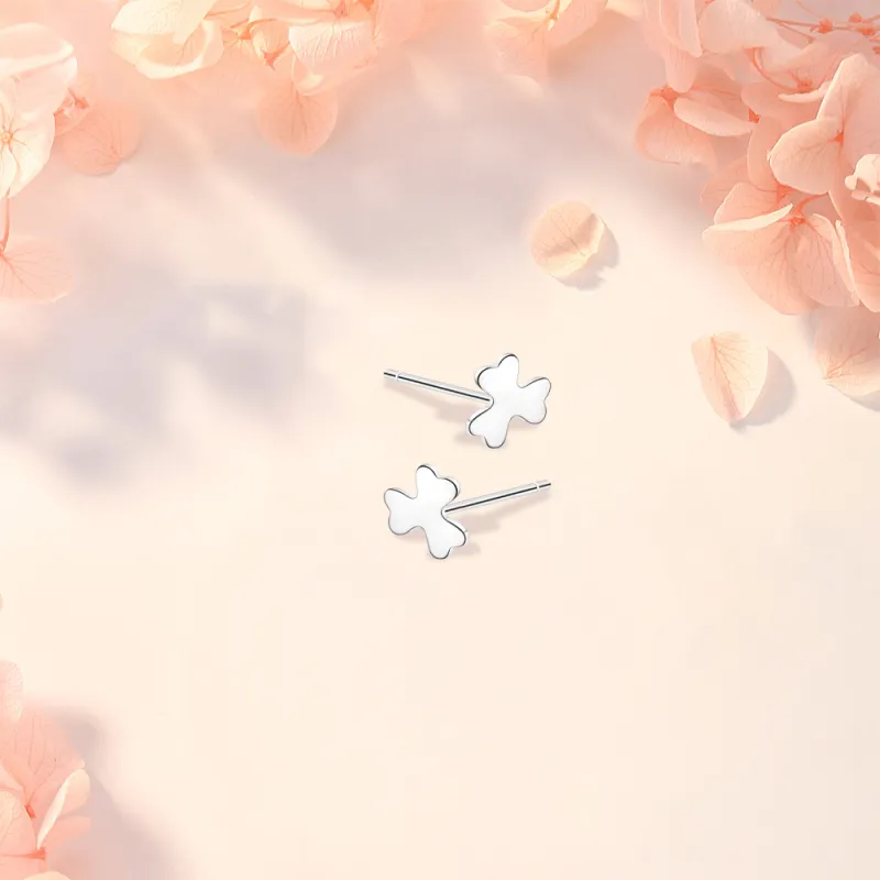 BLANK IN BLANK Sterling Silver Stud Earrings Women's Birthday-3