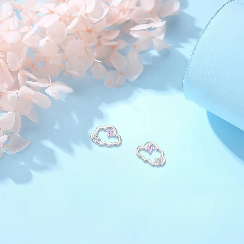 BLANK IN BLANK Sterling Silver Stud Earrings Women's-3