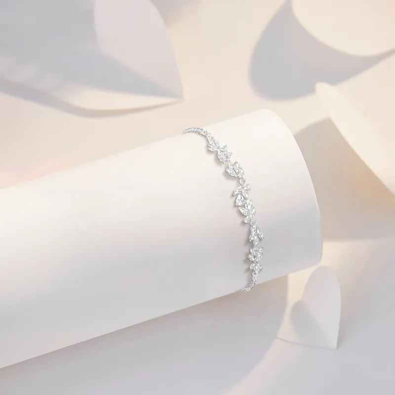 BLANK IN BLANK Sterling Silver Bracelets Women's Bestie Couple Birthday Women's-3