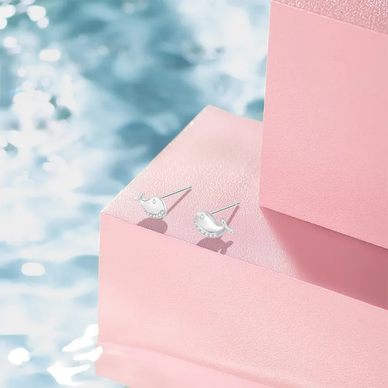 BLANK IN BLANK Sterling Silver Stud Earrings Women's-1