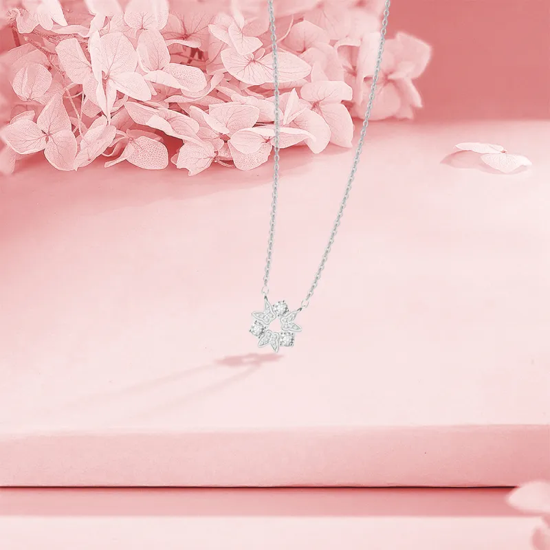 BLANK IN BLANK Sterling Silver Necklaces Women's Couple Bestie Girlfriend Birthday Girl-1