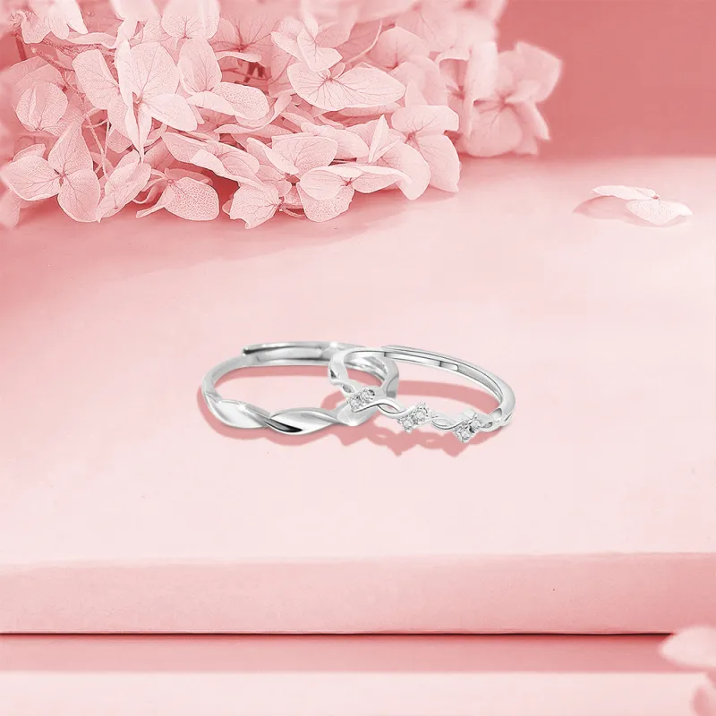 BLANK IN BLANK 999 Fine Silver Rings Unisex-4