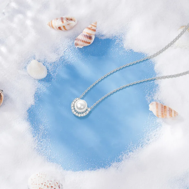 BLANK IN BLANK Zircon Necklaces Women's-3