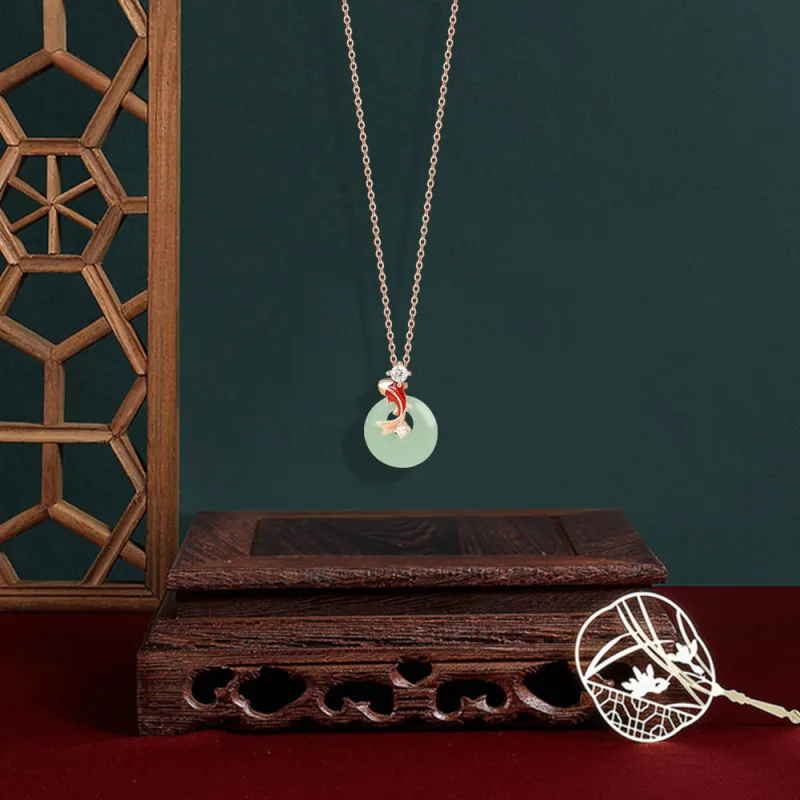 BLANK IN BLANK Zircon Necklaces Women's-1
