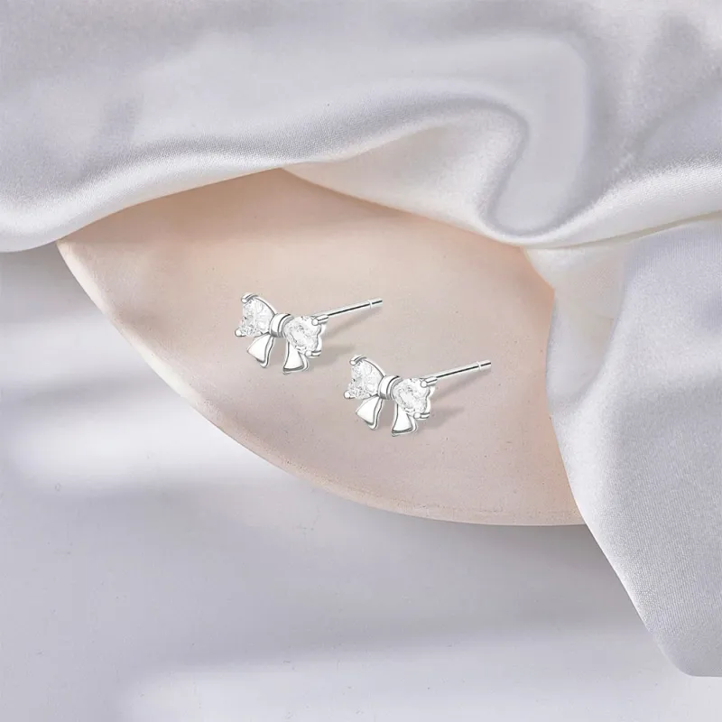 BLANK IN BLANK Sterling Silver Stud Earrings Women's Birthday Box-5