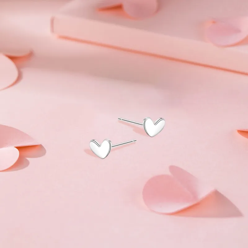 BLANK IN BLANK Sterling Silver Stud Earrings Women's Birthday Box-4