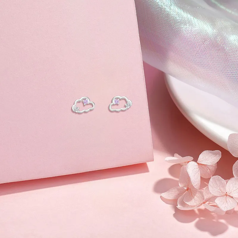 BLANK IN BLANK Sterling Silver Stud Earrings Women's-4