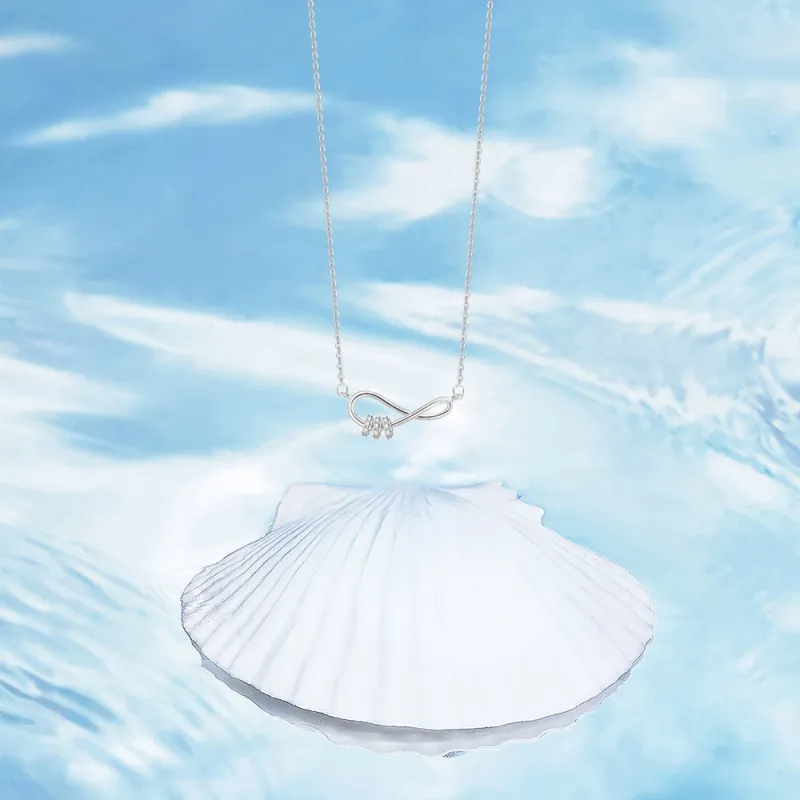 BLANK IN BLANK 999 Fine Silver Necklaces Women's-3