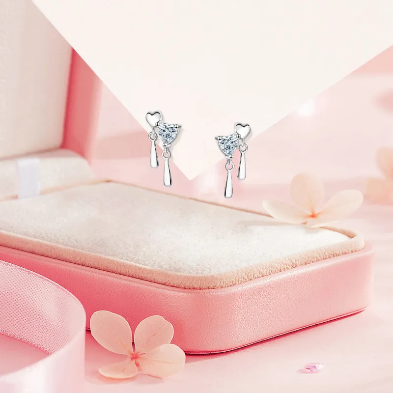 BLANK IN BLANK 999 Fine Silver Stud Earrings Women's-2