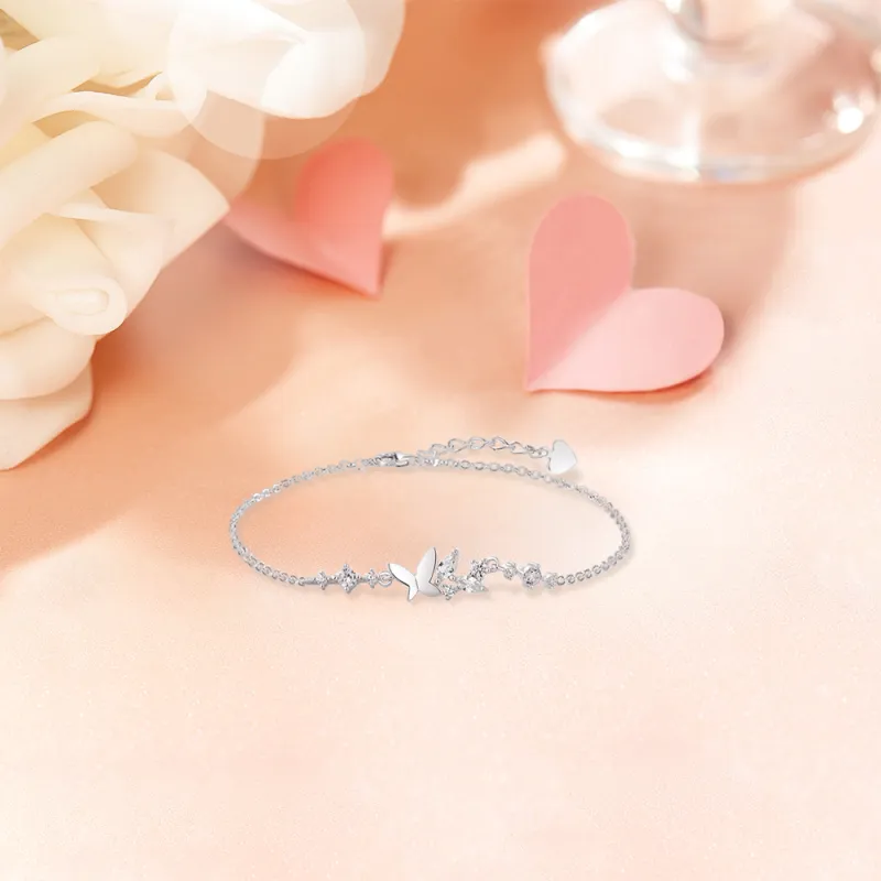 BLANK IN BLANK Zircon Necklaces Women's Bestie Girlfriend Couple Birthday Gift Girl Box-10