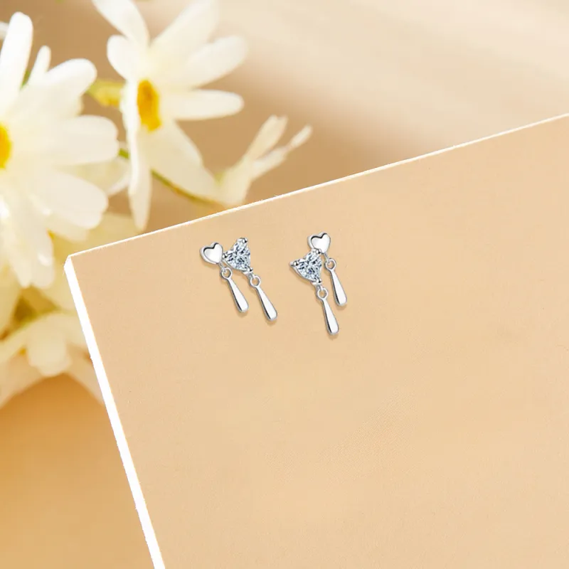BLANK IN BLANK 999 Fine Silver Stud Earrings Women's-4