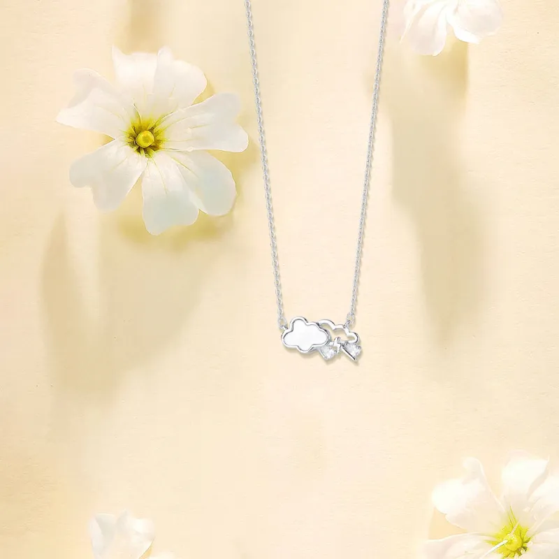 BLANK IN BLANK Sterling Silver Necklaces Women's Anniversary Birthday Commemoration Gift Box-3