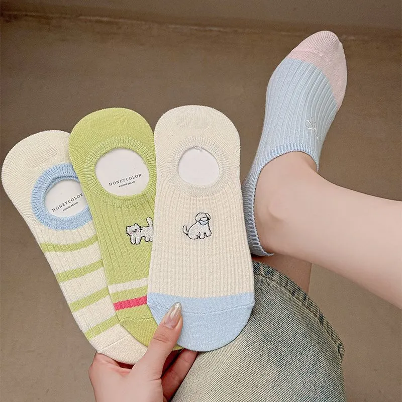 Beerus No Show Socks Women's Combo Set-4