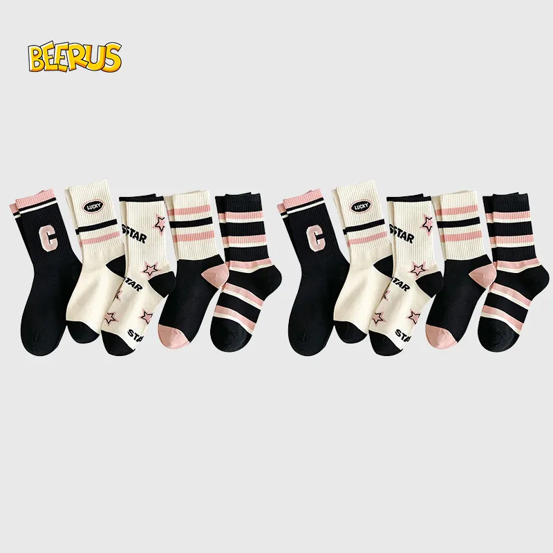 Beerus Mid Calf Socks Unisex 5 Pack-21