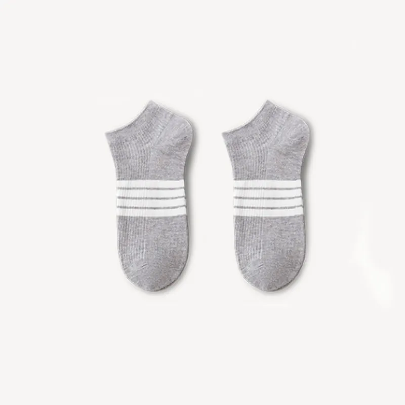 Beerus Ankle Socks Men's 5 Pack Vintage Four Stripe-10
