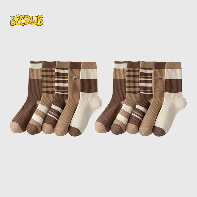 Beerus Mid Calf Socks Unisex 5 Pack-17