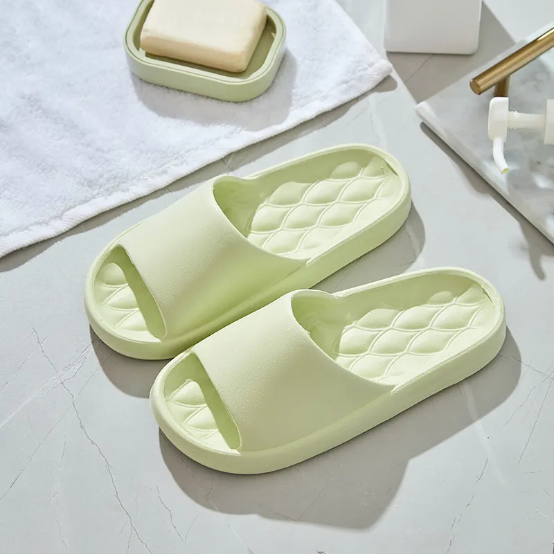 Beerus Summer Indoor Guest Home Slip Resistant Soft Sole Bathroom Couple Breathable Slippers-5