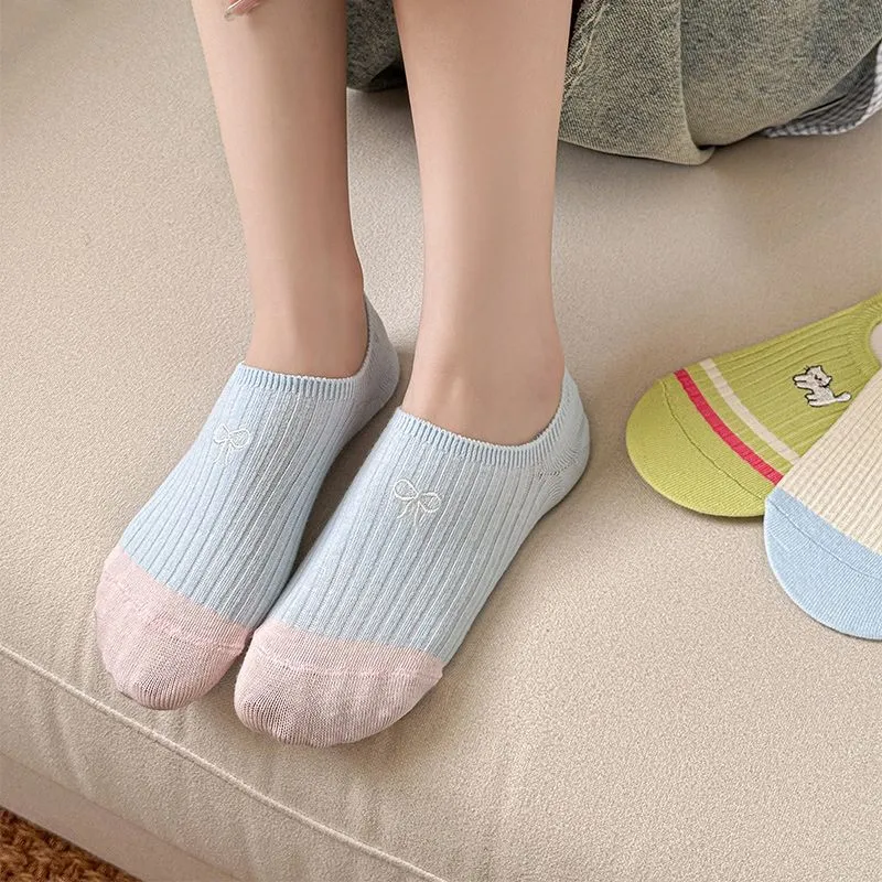 Beerus No Show Socks Women's Combo Set-5