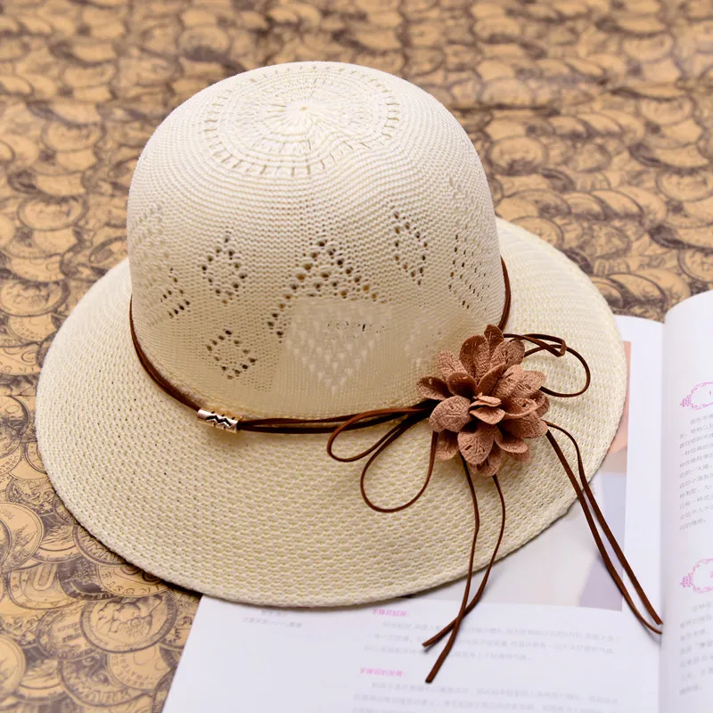 Beerus Straw Woven Bucket Hats Women's-1