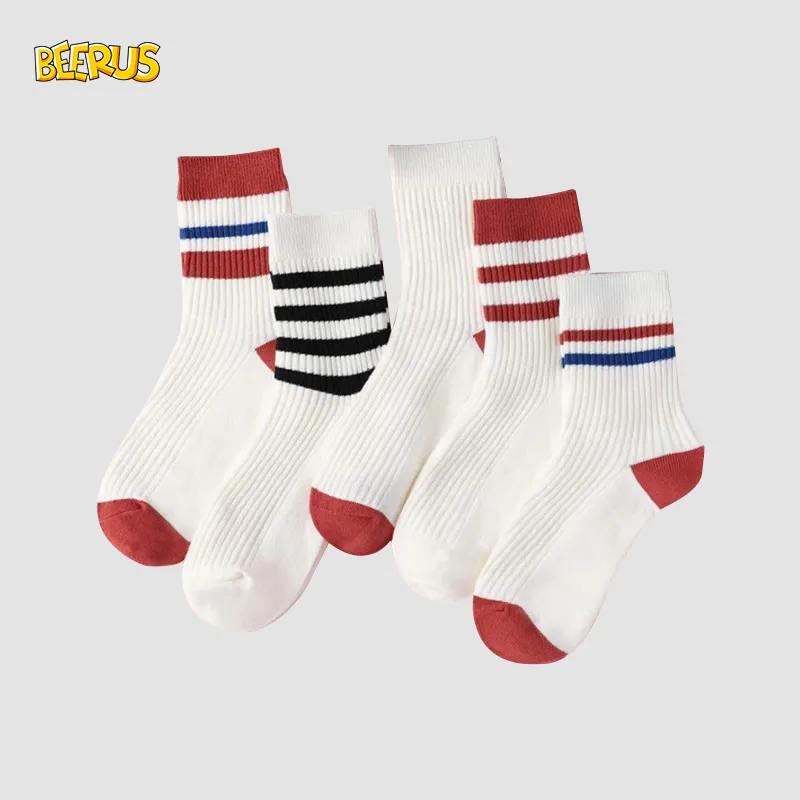 Beerus Mid Calf Socks Unisex 5 Pack-13