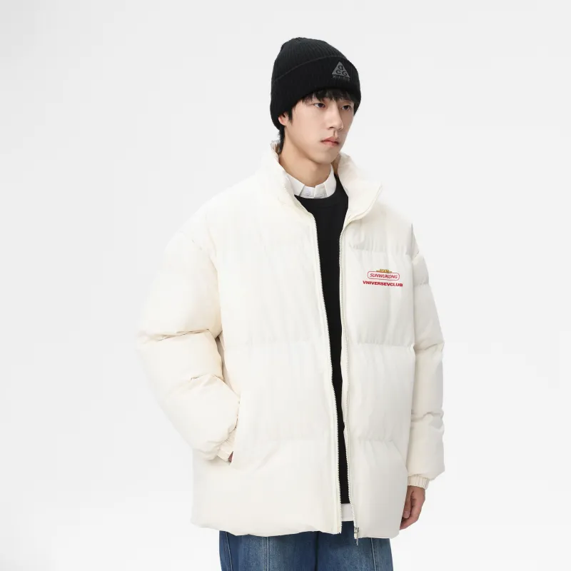 VniVerseVClub Puffer Jacket Unisex White-3