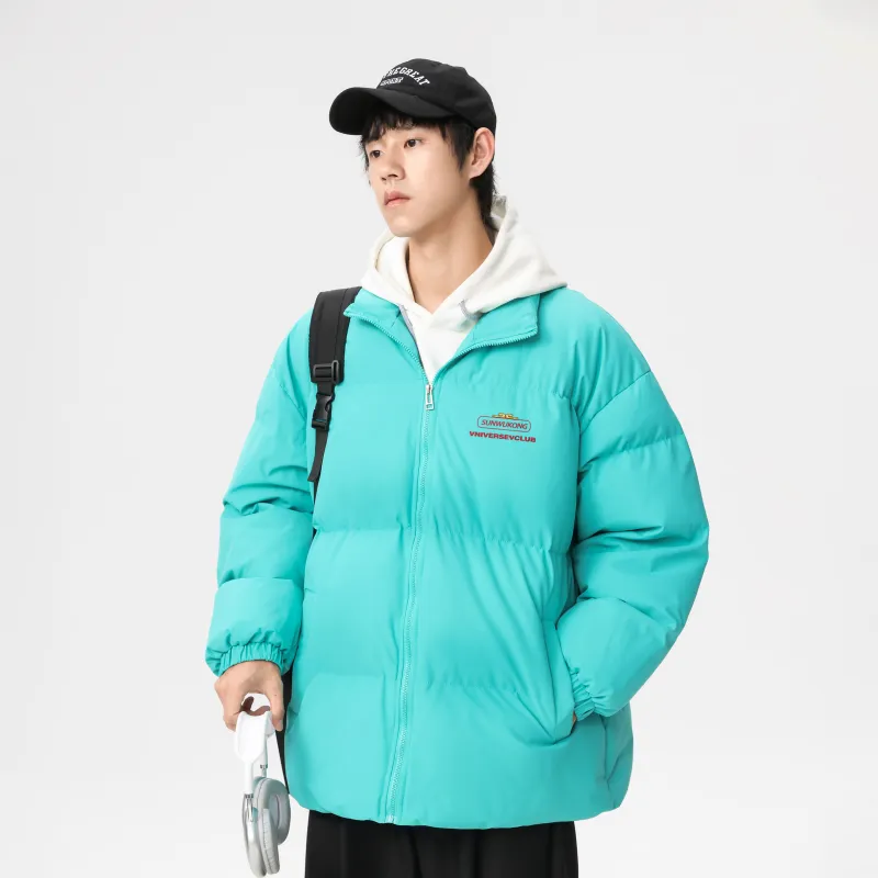 VniVerseVClub Puffer Jacket Unisex White-15