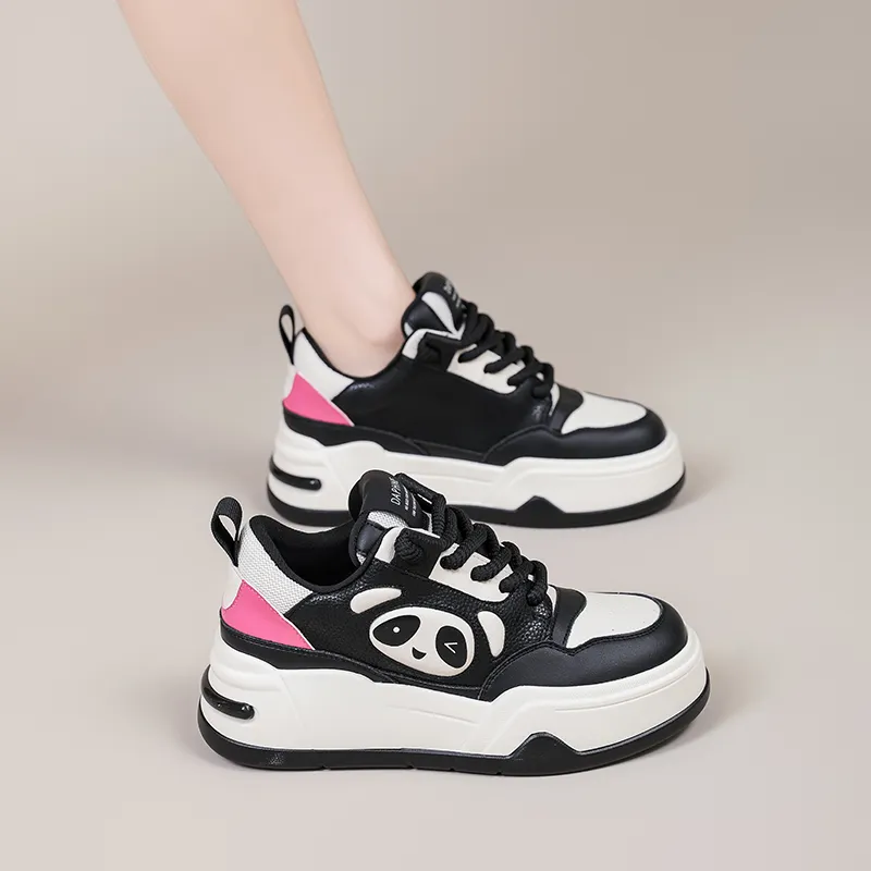 DAPHNE Height Increasing Low-Top Skateboard Shoes 5.5cm Women's-7
