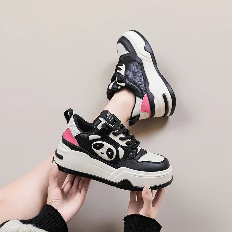 DAPHNE Height Increasing Low-Top Skateboard Shoes 5.5cm Women's-6