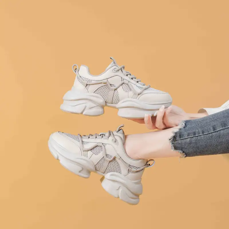 DAPHNE Low Top Chunky Sneakers Women's-4