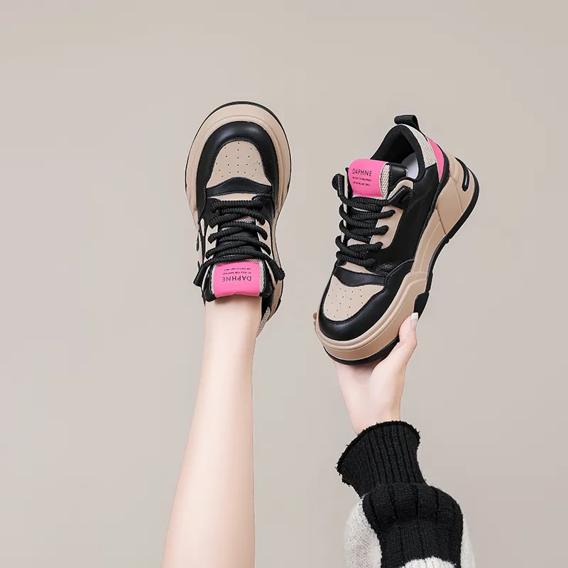 DAPHNE Height Increasing Low-Top Skateboard Shoes 5.5cm Women's-13