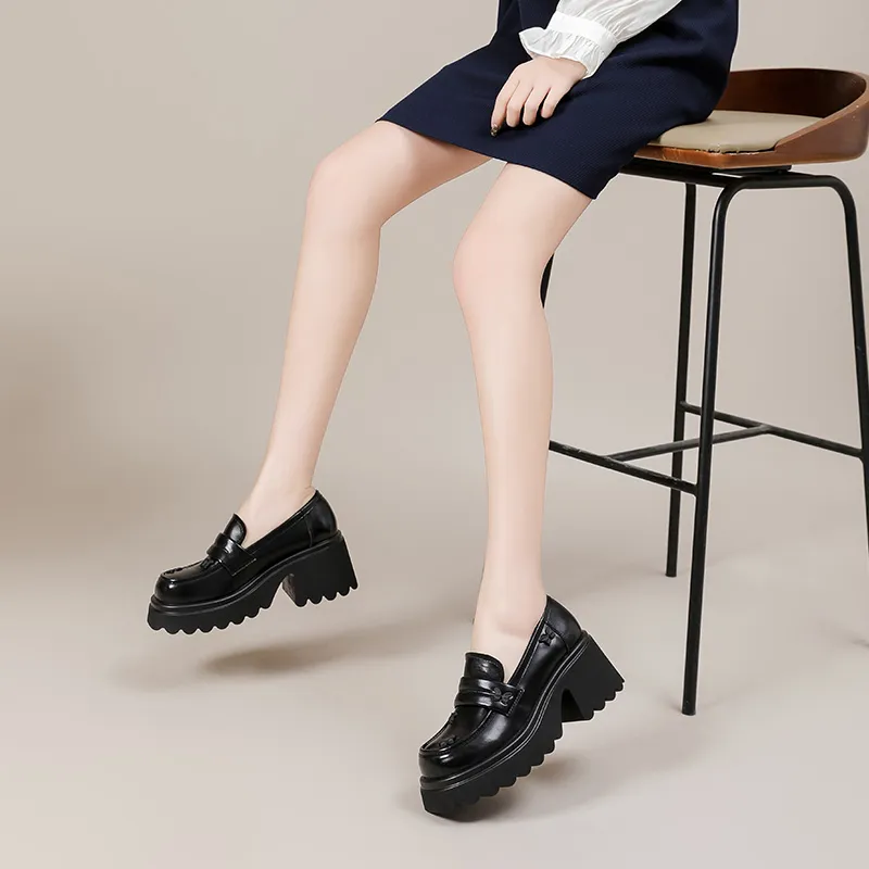 DAPHNE Loafers Women's Black-3
