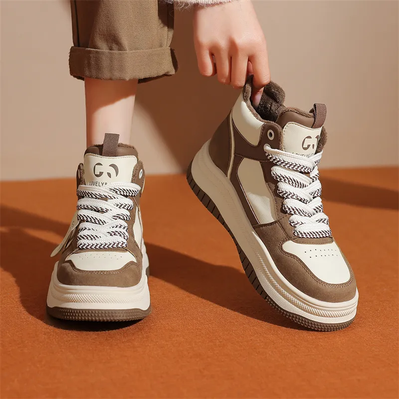 JOSINY High Top Skateboard Shoes Women's-5