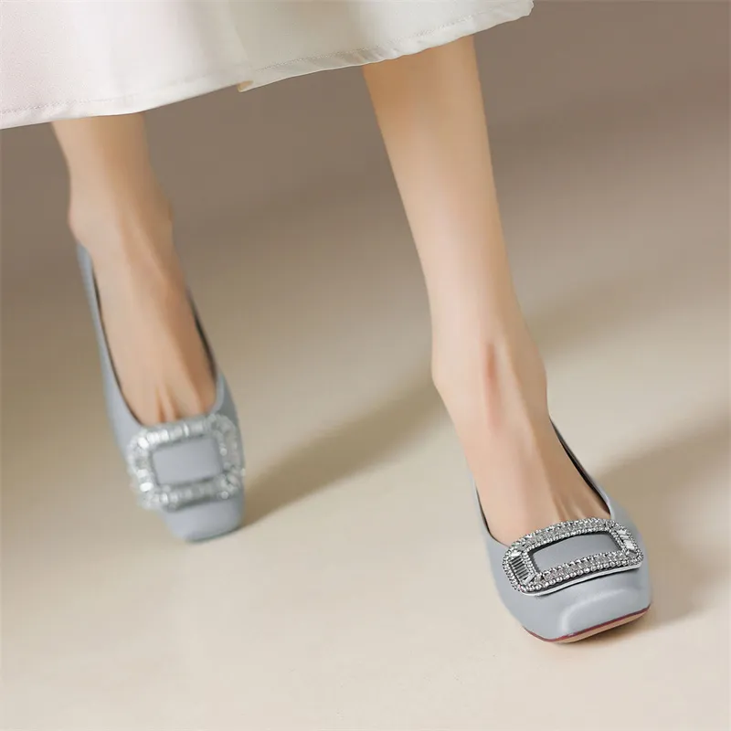 JOSINY Women's Casual Shoes Women's Light Blue/Ecru-2