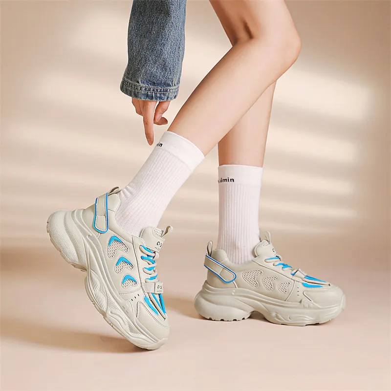 JOSINY Low-Top Chunky Sneakers 7cm Women's-2
