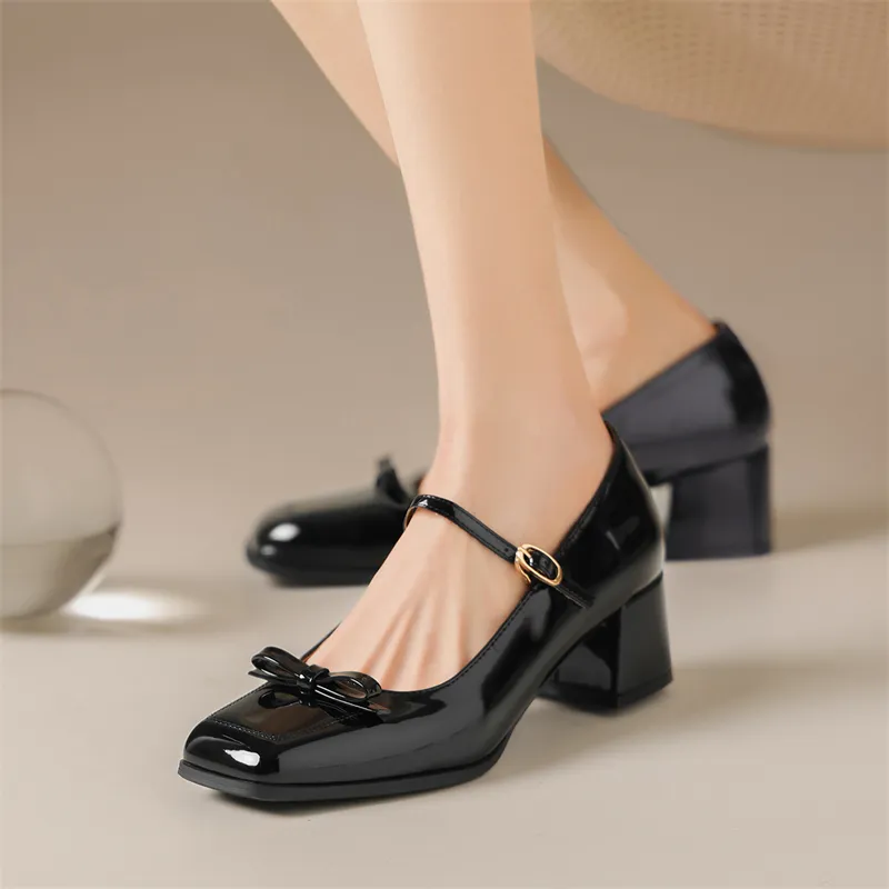 JOSINY High Heels Women's Black/Red/Ecru-14