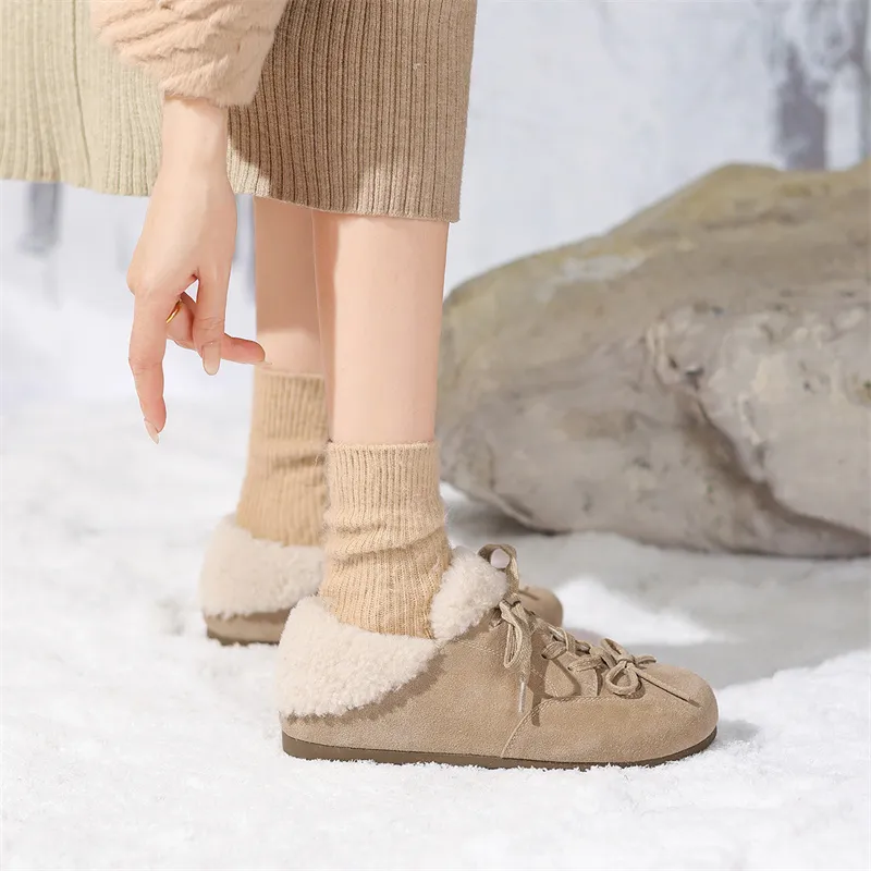 JOSINY Casual Shoes Women's Low Top Camel/Apricot-5