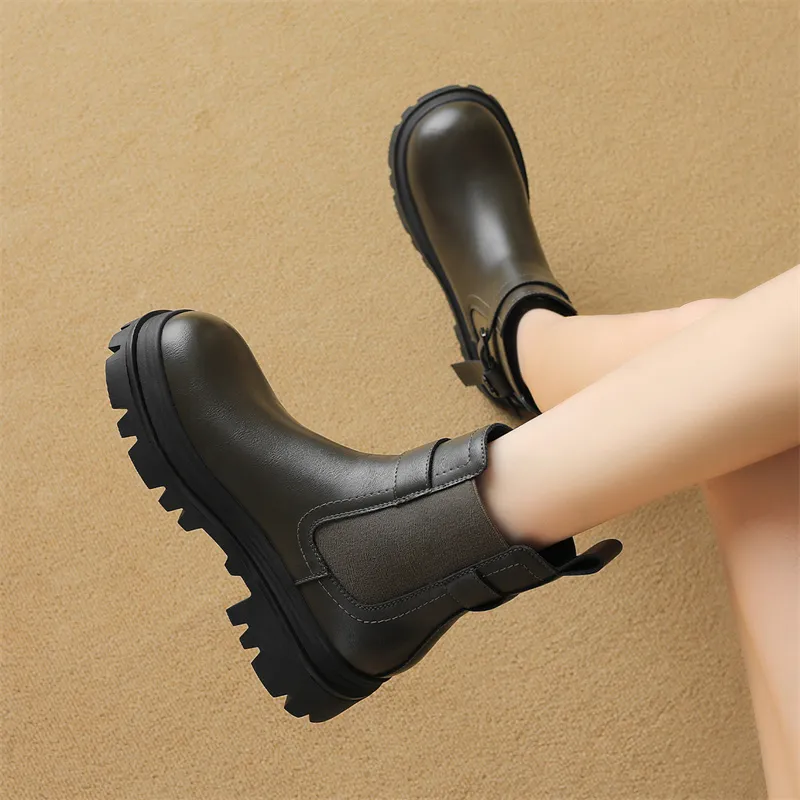 JOSINY Short Chelsea Boots 5.5cm Women's-7