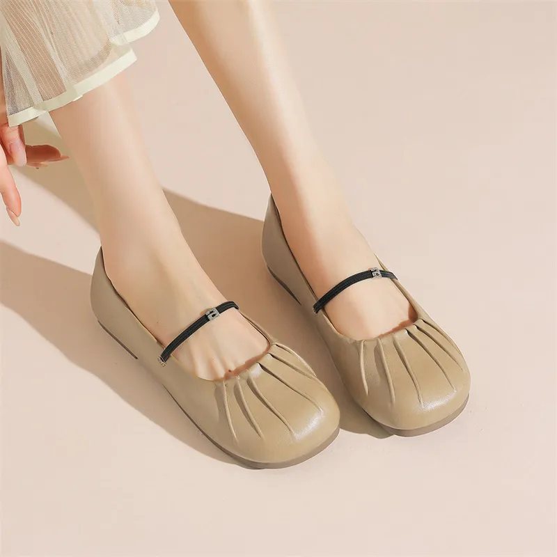 JOSINY Women's Casual Shoes Women's Ecru/Yellow-13