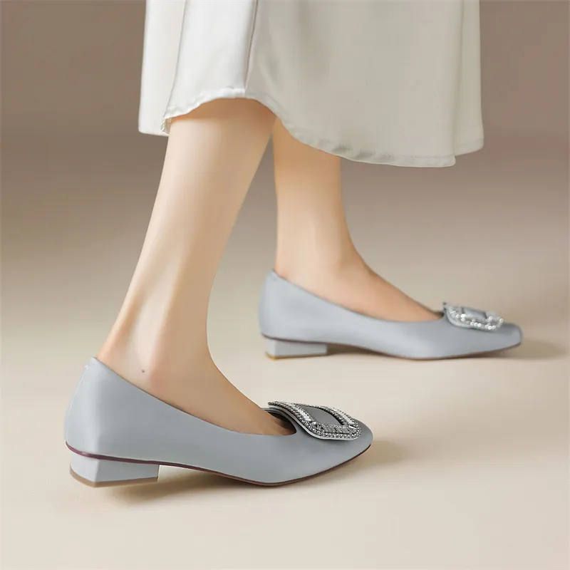 JOSINY Women's Casual Shoes Women's Light Blue/Ecru-5