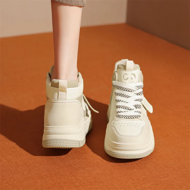 JOSINY High Top Skateboard Shoes Women's-12
