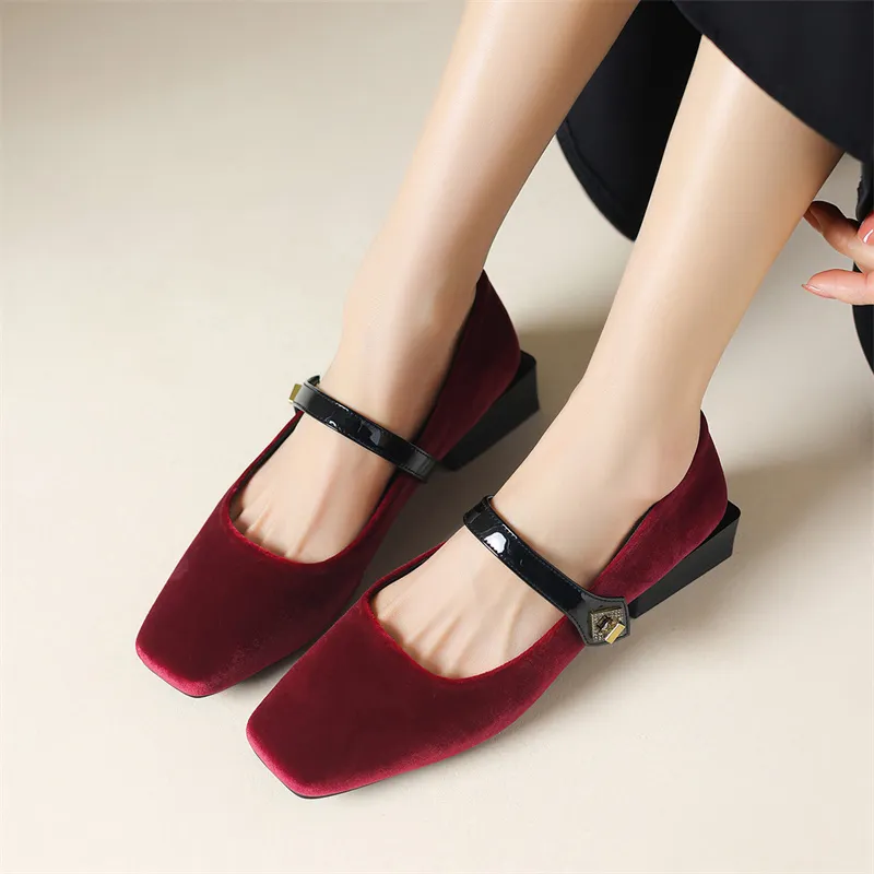 JOSINY High Heels Women's Black/Red/Ecru-21