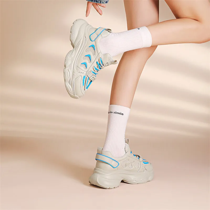 JOSINY Low-Top Chunky Sneakers 7cm Women's-4