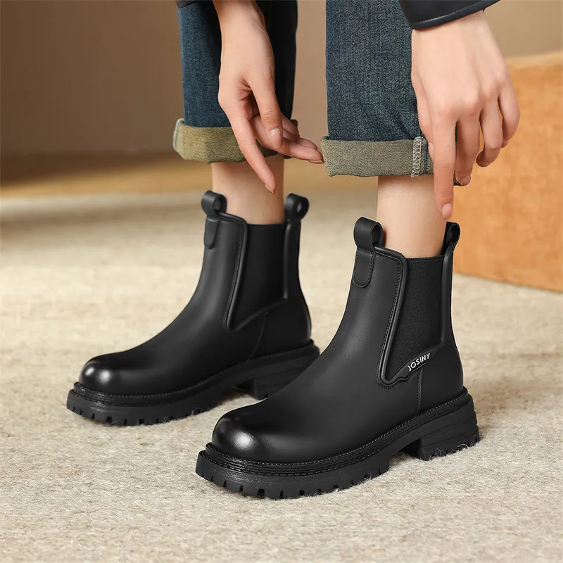 JOSINY Short Chelsea Boots Women's-5