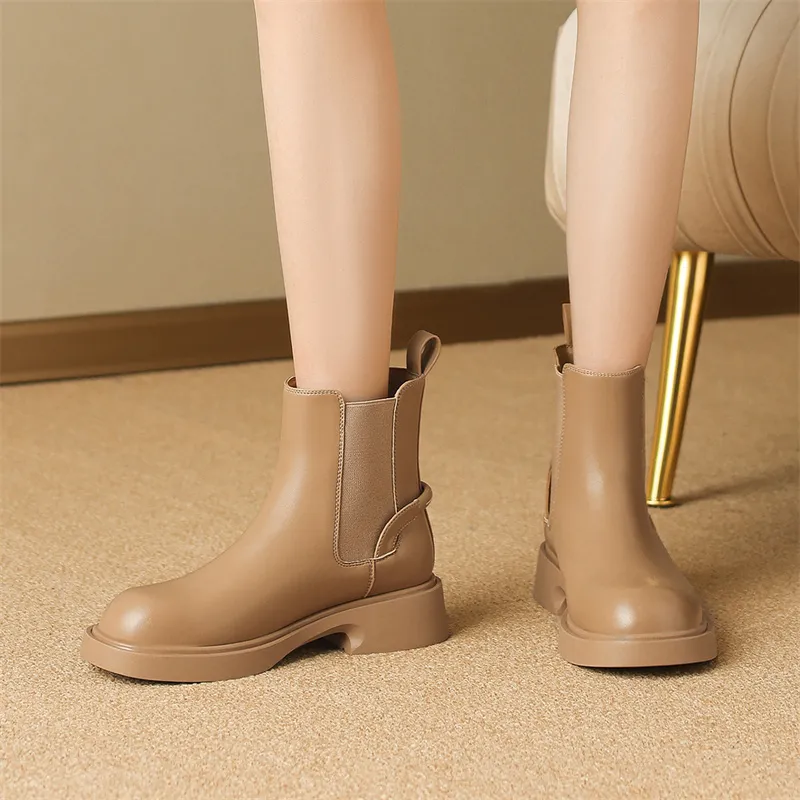 JOSINY Short Chelsea Boots 4cm Women's-10