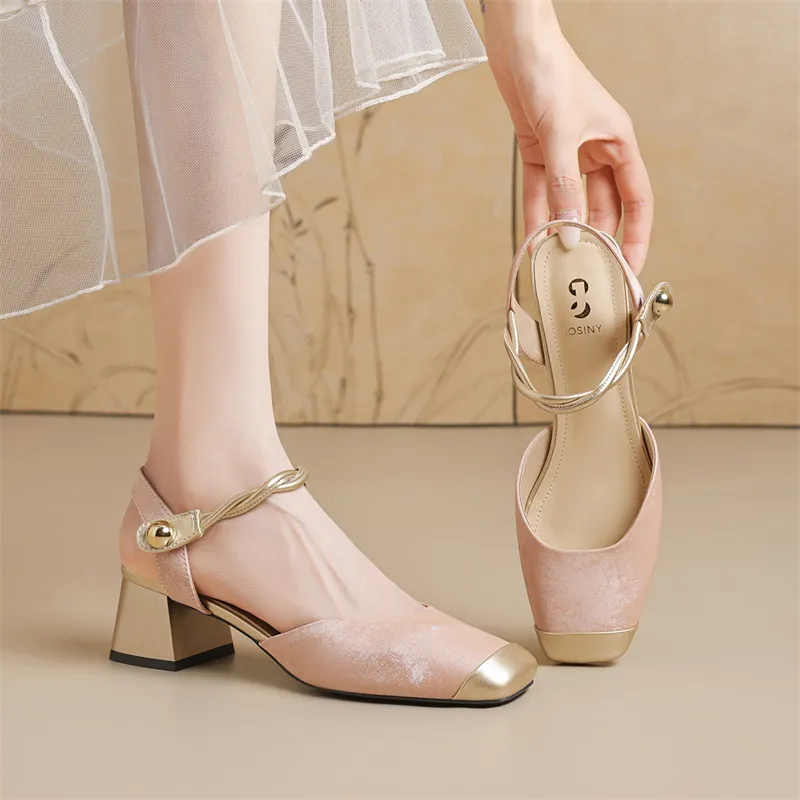JOSINY One Strap Sandals 5.5cm Women's-4