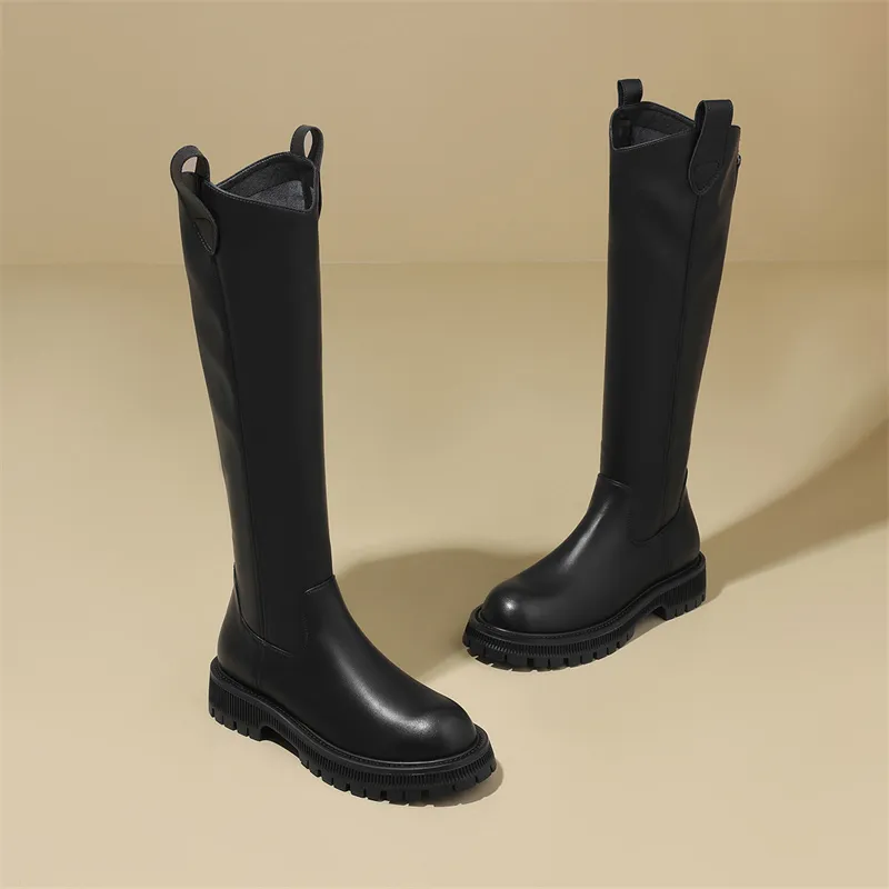 JOSINY Knee high Boots Women's Black-8