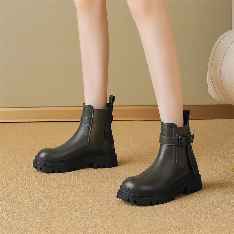 JOSINY Short Chelsea Boots 5.5cm Women's-9